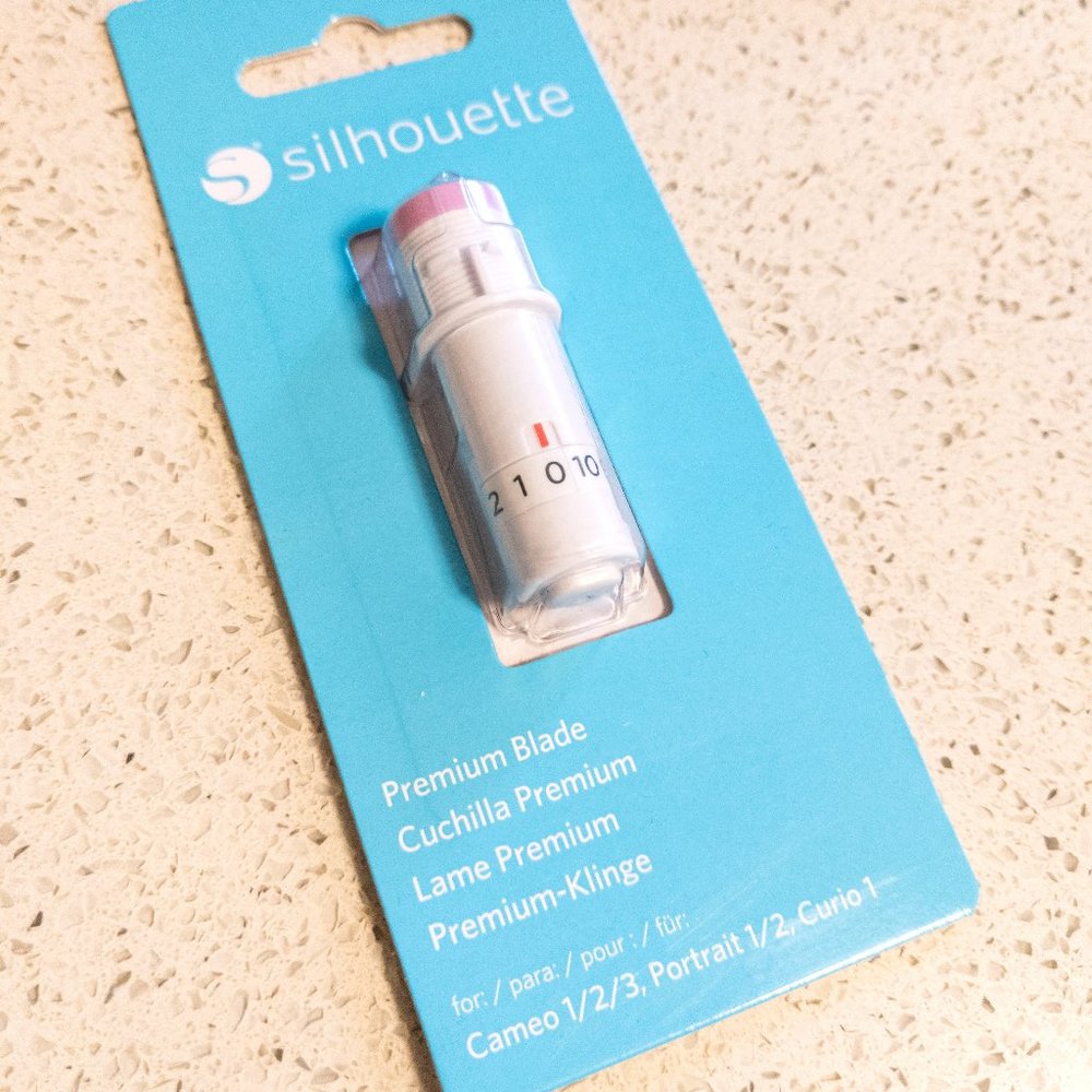 Silhouette Premium Cutting Blade for Cameo Portrait and Curio Cutting Machines